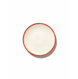 BORD D17,5 CM DÉ OFF-WHITE/RED VAR 2 ANN DEMEULEMEESTER SERAX