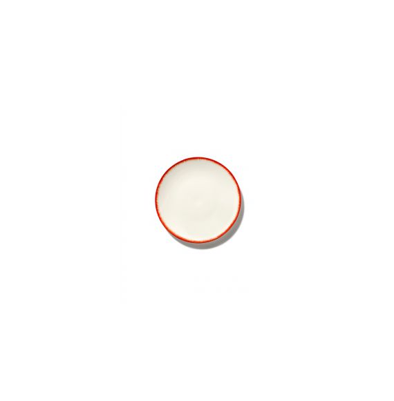 BORD D17,5 CM DÉ OFF-WHITE/RED VAR 2 ANN DEMEULEMEESTER SERAX