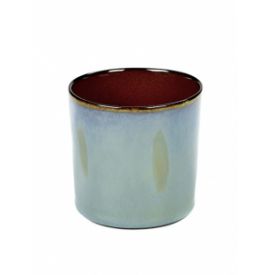 BEKER CYLINDER HOOG D7,5 H7,5 SMOKEY BLUE / RUST ANITA LE GRELLE SERAX