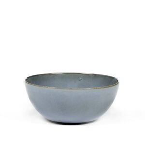SERAX ANITA LE GRELLE BOWL M D13,7 H6 SMOKEY BLUE