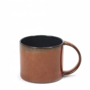 SERAX ANITA LE GRELLE ESPRESSO TAS D6 H 5,1 DARK BLUE/RUST