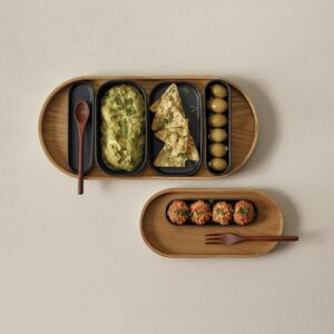 ASA Coppa kuro wooden tray