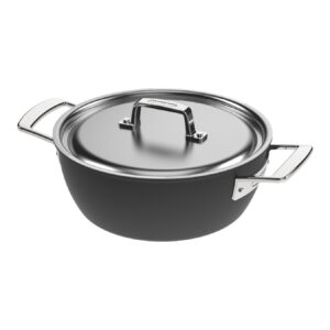 DEMEYERE Black 5 conische sudderpot met deksel 24cm