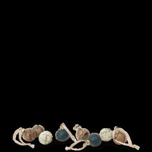FERM LIVING Marble Baubles S - set van 8