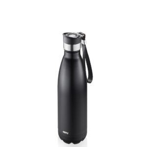 GEFU Olimpio thermos drinkfles 500ml zwart