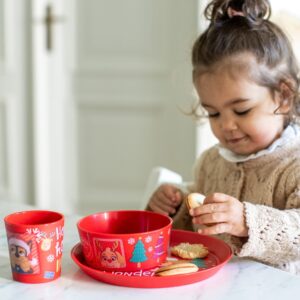 Koziol Kinder eetset Connect Paw Patrol Winter Wonderland