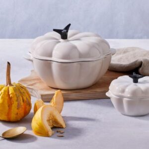 LE CREUSET Mini Stoofpan "Pompoen" 15cm meringue
