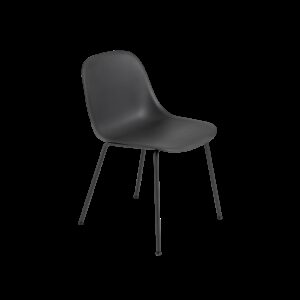 Muuto Fiber side chair tube base black