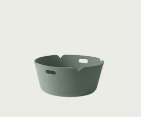 Muuto Restore Round basket Muuto dusty green
