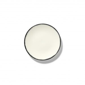 SERAX BORD D14 CM DÉ OFF-WHITE/BLACK VAR 1 ANN DEMEULEMEESTER