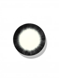 SERAX BORD D17,5 CM DÉ OFF-WHITE/BLACK VAR 4 ANN DEMEULEMEESTER
