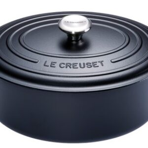 Le Creuset Ovale cocotte zwart 31cm