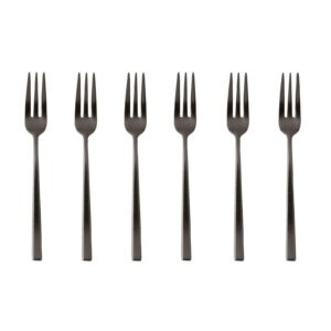 SAMBONET ROCK Cake Fork Diamond Black 6st