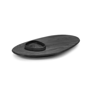 SERAX Kelly Wearstler Dune Platter+Bowl 01 zwart