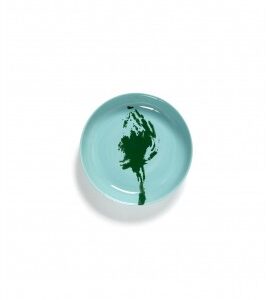 SERAX Ottolenghi Feast hoog bord azure artisjok groen