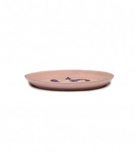 SERAX Ottolenghi Feast serveerschotel delicious pink paprika blauw