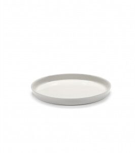 SERAX Vincent Van Duysen Cena hoog bord S ivory