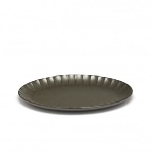 Sergio Herman BORD OVAAL INKU S L25 X B17,5 X H1,7 CM GROEN