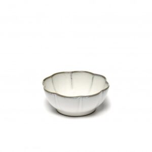 Sergio Herman KOM GERIBBELD INKU XL L15 X B15 X H6 CM WIT