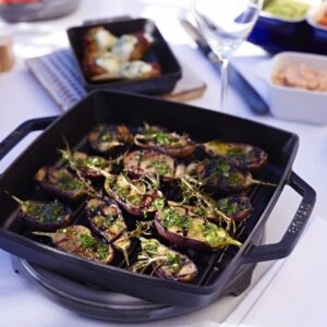 STAUB Grillpan 28x28cm zwart Staub