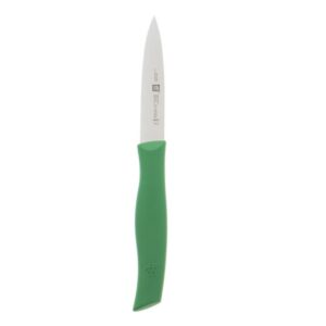 ZWILLING Twin Grip Schil- en Garneermes 100 mm groen