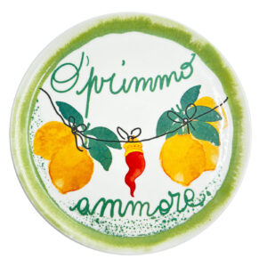 Rose & Tulipani Aumm pizzabord O primmo amore groen
