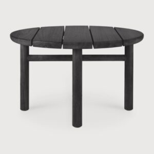 Ethnicraft Quatro outdoor koffietafel teak zwart