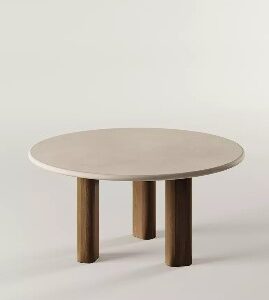 Paul Rogers Pillar eettafel rond