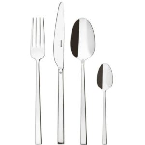 SAMBONET Rock mirror steel set 36-dlg bestek