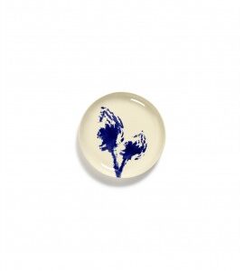 SERAX Ottolenghi Feast bord S wit artisjok blauw