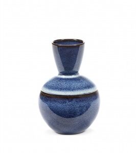 Serax Pascale Naessens POTJE MET DEKSEL °1 S DONKERBLAUW PURE