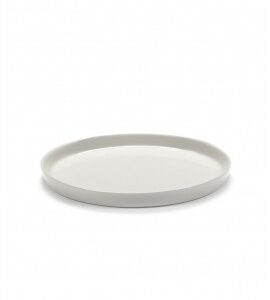 SERAX Vincent Van Duysen Cena hoog bord M ivory