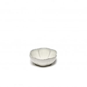 Sergio Herman KOM GERIBBELD INKU M L11 X B11 X H4 CM WIT
