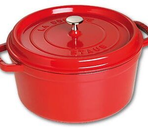 Staub Cocotte rond rood
