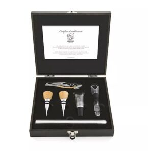 STYLE DE VIE Luxury Line Kurkentrekker Eik met accessoires