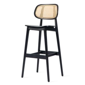 Vincent Sheppard Titus barstoel black