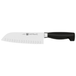 ZWILLING Four Star Santoku mes met kuiltjes 18cm
