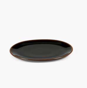 Serax Uncharted Out of Lines bord L Black Brown