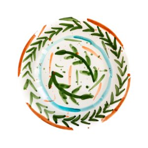 Val Pottery Plate Miguel FW/CHDG