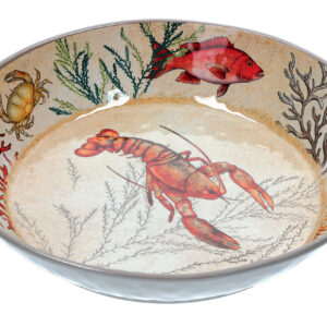 Rose & Tulipani Sealife spaghettibowl 37cm