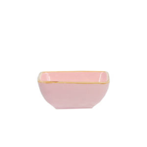 Rose & Tulipani Concerto Rosa Ciptria bowl vierkant 8cm