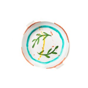 Val Pottery Round Baker Pepe Large