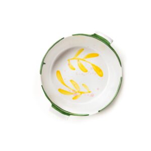 Val Pottery Round Baker Pepe Small