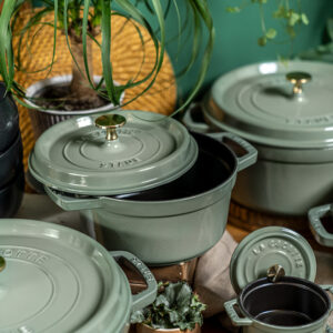 Staub Cocotte Eucalyptus 28cm