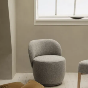 Blomus KUON armstoel swivel Shitake