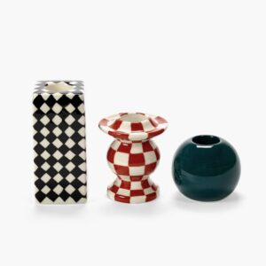 Serax Wouters & Hendrix set van 3 kaarsenhouders