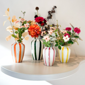 Val Pottery Funky Flower Medium