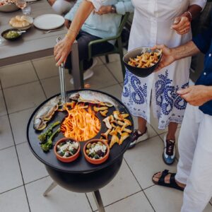 Hofats Moon 45 hoog BBQ set