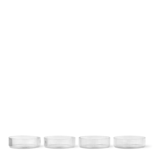 Ferm Living Ripple set van 4 serveerschaaltjes